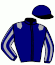 casaque portée par Angot A. jockey du cheval de course JAD DE CALIX, information pmu ZETURF