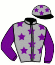 casaque portée par Chevrier Al. jockey du cheval de course JOKER DU PONT, information pmu ZETURF