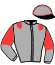 casaque portée par Coppens B. jockey du cheval de course KOKIN DE BELLANDE, information pmu ZETURF
