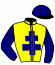 casaque portée par Martin G. jockey du cheval de course HAND DES ELIES, information pmu ZETURF casaque portée par Martin G. jockey du cheval de course HAND DES ELIES, information pmu ZETURF