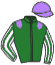 casaque portée par Placier O. jockey du cheval de course L'AVELINE, information pmu ZETURF