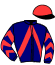 casaque portée par Ricart J. Y. jockey du cheval de course LONGTIME D'HERIPRE, information pmu ZETURF