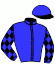 casaque portée par Martin G. jockey du cheval de course LORCANTA, information pmu ZETURF