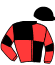 casaque portée par Blandin G. jockey du cheval de course KALISTO DU BOURDON, information pmu ZETURF
