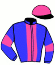 casaque portée par Pasquier S. E. jockey du cheval de course ITRO, information pmu ZETURF