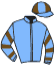 casaque portée par Beaufils Ernault Mme D. jockey du cheval de course GRAHIKA, information pmu ZETURF