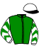 casaque portée par Nivard F. jockey du cheval de course KOKA RIGHT, information pmu ZETURF