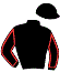 casaque portée par Beauchene Th. jockey du cheval de course LEA D'HOULBEC, information pmu ZETURF