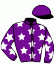 casaque portée par Nivard F. jockey du cheval de course JUST DO IT LOVELY, information pmu ZETURF