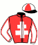 casaque portée par Benoist G. jockey du cheval de course MONSIEUR XOO (GB), information pmu ZETURF casaque portée par Benoist G. jockey du cheval de course MONSIEUR XOO (GB), information pmu ZETURF
