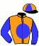 casaque portée par Pasquier S. jockey du cheval de course TEXALY (FR), information pmu ZETURF