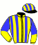 casaque portée par Boudot P. C. jockey du cheval de course KANDERAS (GB), information pmu ZETURF