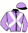 casaque portée par Mangione R. jockey du cheval de course NOMI (FR), information pmu ZETURF