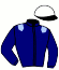 casaque portée par Seguin Q. jockey du cheval de course ILLOVA (FR), information pmu ZETURF