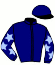 casaque portée par Ozenne J. jockey du cheval de course EPISTOLAIRE (FR), information pmu ZETURF