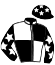 casaque portée par Desbordes D. jockey du cheval de course CALZAC DE GUEZ (FR), information pmu ZETURF