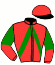 casaque portée par Mourice R. jockey du cheval de course FOR LOVE (FR), information pmu ZETURF