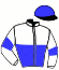 casaque portée par Devigne N. jockey du cheval de course GRACE DEI VELTRI (FR), information pmu ZETURF