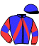 casaque portée par Guillaume Th. jockey du cheval de course EDINSON CAVANI (FR), information pmu ZETURF