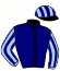 casaque portée par Bekaert D. jockey du cheval de course ETINCELLE SUN (FR), information pmu ZETURF