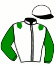 casaque portée par Tugend F. jockey du cheval de course EROS JOSSELYN (FR), information pmu ZETURF