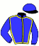 casaque portée par Sorel J. Ch. jockey du cheval de course GITANE BLONDE (FR), information pmu ZETURF