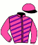 casaque portée par Mourice R. jockey du cheval de course GET LUCKY DE CAREL (FR), information pmu ZETURF