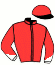 casaque portée par Legros L. J. jockey du cheval de course EKKO DE TILOU, information pmu ZETURF