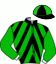 casaque portée par Mourice R. jockey du cheval de course HELEN WIC, information pmu ZETURF