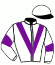casaque portée par Sorel J. Ch. jockey du cheval de course IMHOTEP DE SOMOZA, information pmu ZETURF