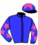 casaque portée par Gautron A. jockey du cheval de course IDEAL DE SIVOLA, information pmu ZETURF