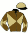 casaque portée par De Giles F. jockey du cheval de course IN MEMORIA, information pmu ZETURF