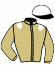 casaque portée par De Giles F. jockey du cheval de course THE ROOM, information pmu ZETURF
