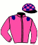casaque portée par Mescam D. jockey du cheval de course TEE MOON PARIS, information pmu ZETURF