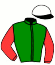 casaque portée par Gillet T. jockey du cheval de course AL NAKHIL, information pmu ZETURF