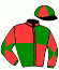 casaque portée par Demuro C. jockey du cheval de course GRECIAN BONANZA, information pmu ZETURF