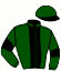 casaque portée par Demuro C. jockey du cheval de course SHIKAMI, information pmu ZETURF