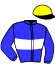 casaque portée par Benjamin Marie jockey du cheval de course SAINT NICOLAS, information pmu ZETURF