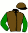 casaque portée par Rouer B. jockey du cheval de course KABRIOLE D'ENFER, information pmu ZETURF