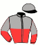 casaque portée par Audin T. jockey du cheval de course CYNTHIA, information pmu ZETURF