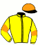casaque portée par Foresi F. jockey du cheval de course SPORT COUPE, information pmu ZETURF