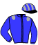 casaque portée par Grandin M. jockey du cheval de course ELEHONORE DE DIANE, information pmu ZETURF