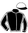 casaque portée par Lemaitre A. jockey du cheval de course HERODION, information pmu ZETURF