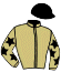 casaque portée par Prod'homme P. jockey du cheval de course FLIPPER D'OCCAGNES, information pmu ZETURF