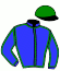 casaque portée par Santiago Mlle D. jockey du cheval de course KIAZ APAPA, information pmu ZETURF
