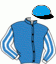 casaque portée par Ensch N. jockey du cheval de course HELLO JO DARLING, information pmu ZETURF