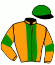 casaque portée par Benjamin Marie jockey du cheval de course NAISHAN, information pmu ZETURF