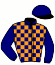casaque portée par Vercruysse P. jockey du cheval de course HELIOS DES CHAMPS, information pmu ZETURF