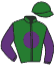 casaque portée par Boutin Hug. jockey du cheval de course ASTORIA, information pmu ZETURF