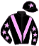 casaque portée par Lecoeuvre C. jockey du cheval de course GOLDANIA, information pmu ZETURF